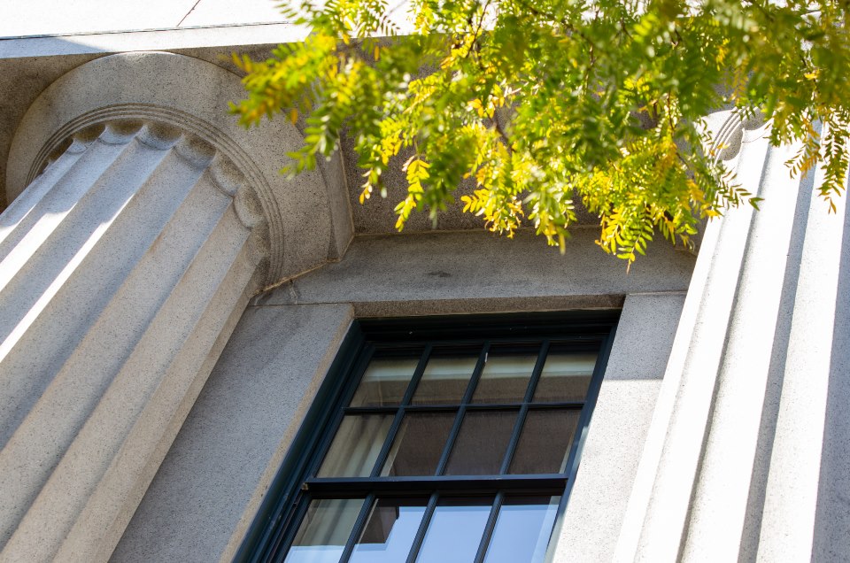 Courthouse entrance detail