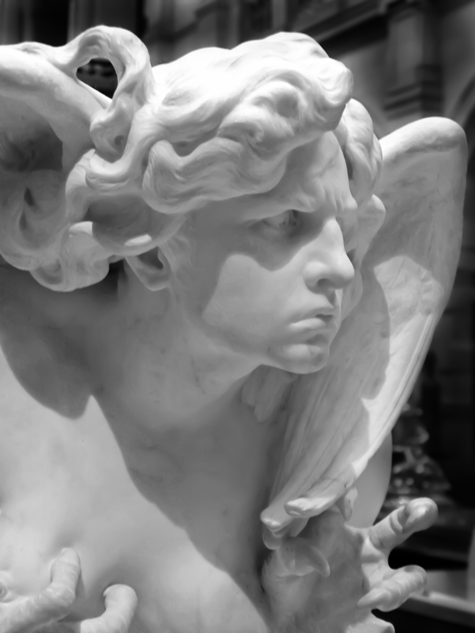Classical marble figure